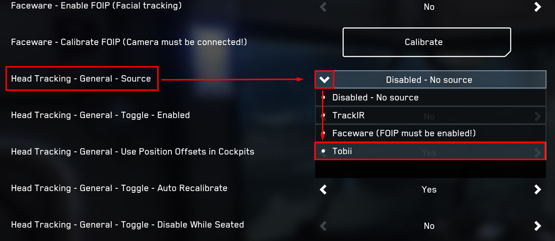 Share your Tobii Eyetracker 5 DCS settings - PC Hardware and