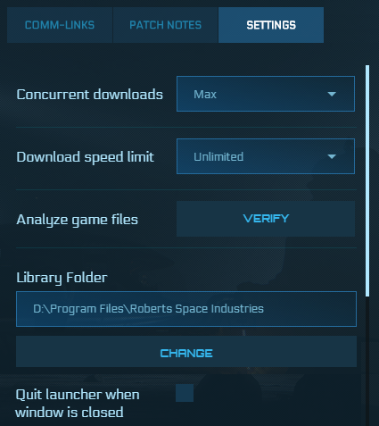 Install the RSI Star Citizen Launcher – Roberts Space Industries Knowledge  Base