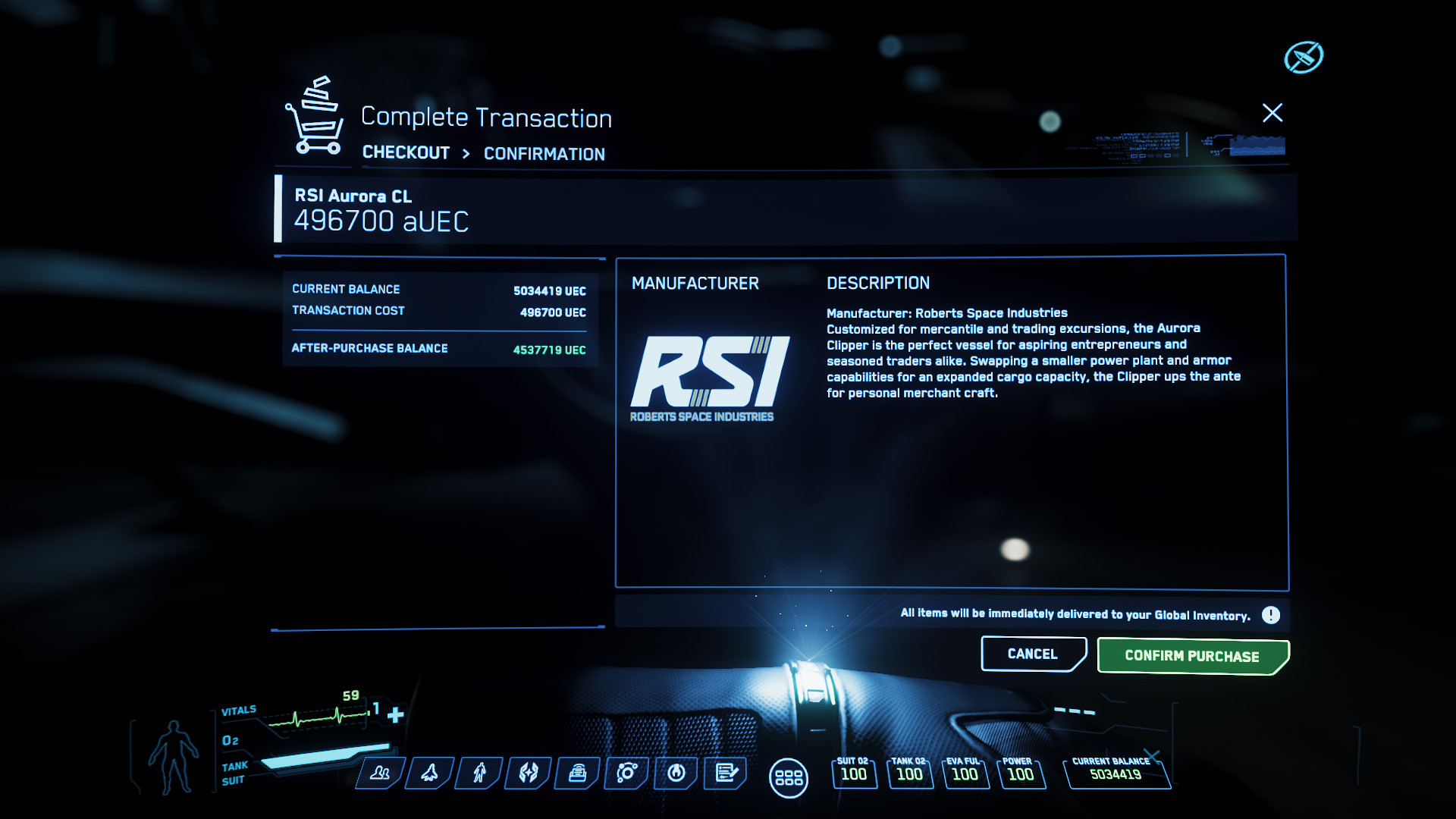 Star citizen buy deals ships in game