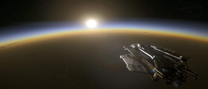 Star Citizen is planning to let players board ships in space