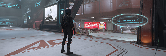 Star Citizen 3.5.1 Area 18 walk through. Bored Gamer. –