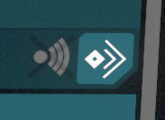 An image of the "blocked player" icon, which looks like a gray Wi-Fi symbol with a transparent black X over it.
