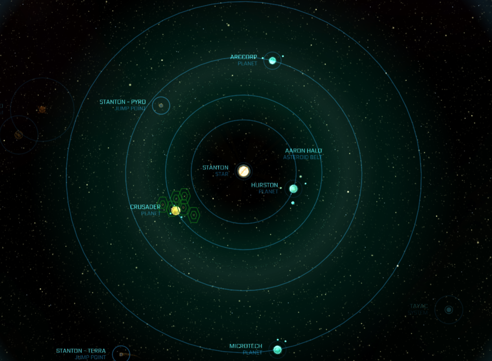 Star citizen карта